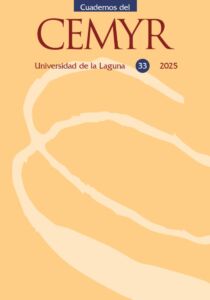 Portada de Cuadernos del CEMYR 33