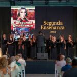 El Coro Polifónico Universitario de la ULL durante su intervención en la edición 2026 del festival Sonafilm de Dénia.