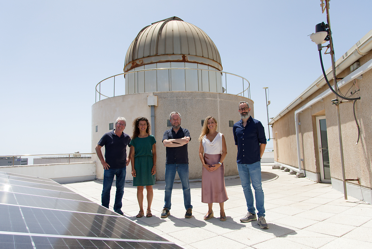 Alguno de los investigadores e investigadoras en Astrofísica participantes en este reportaje: Manuel Collados, Ginevra Favole, Pablo Rodríguez, Arianna di Cintio y Jairo Méndez.