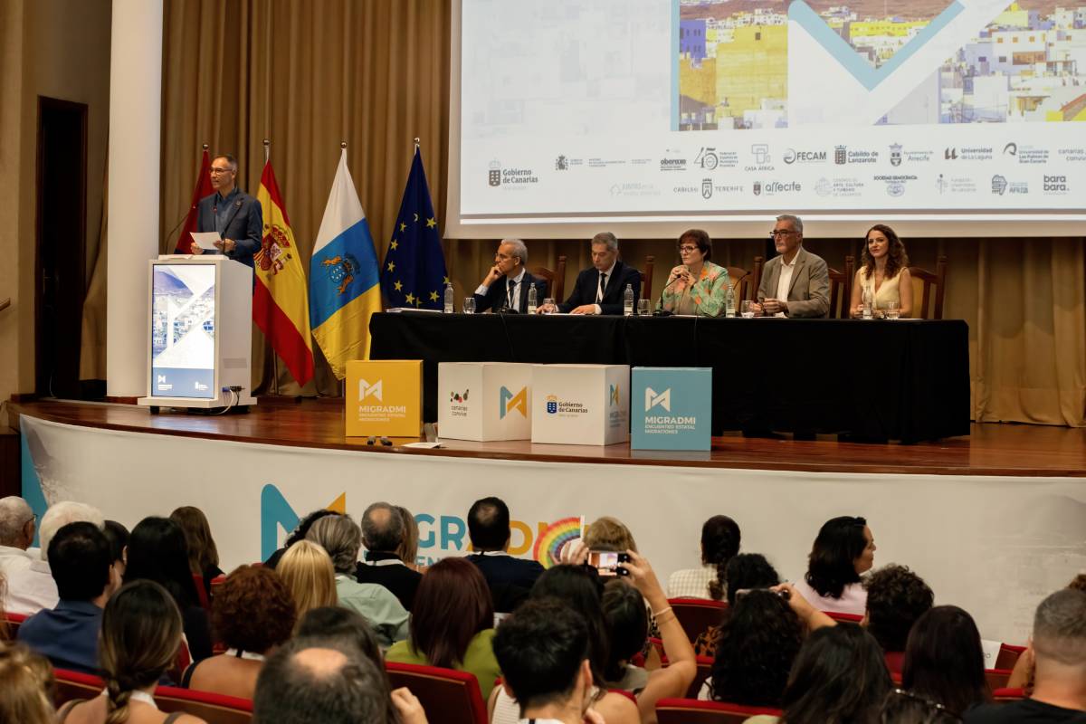 Apertura de las jornadas MIGRADMI 2026 celebradas en Arrecife