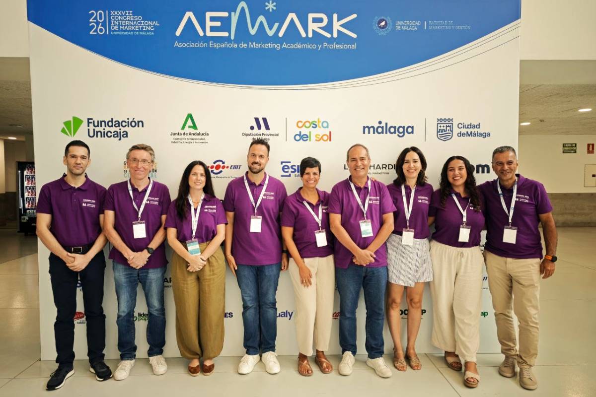 Foro de familia de la representación de la ULL en el congreso AEMARK 2026.