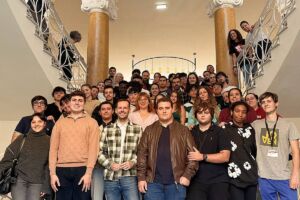 Participantes en este foro juvenil de Cabueñes.
