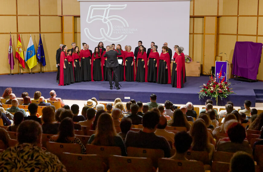 La Coral Universitaria de La Laguna conmemora 55 años de legado musical y cultural