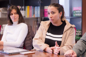 Cristina Ruiz y Andrea Vera.