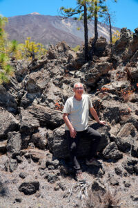 Cristo Manuel Hernández, director del proyecto ArqueoVOL y profesor de Prehistoria de la ULL.