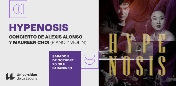 Alexis Alonso y Maureen Choi presentan en el Paraninfo su nuevo trabajo en clave de jazz “Hypenosis”