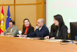 Octavio Carballo, Marta Domínguez, Alfonso Cabello e Itahisa Pérez. 