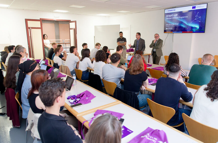 Un curso intensivo sobre emprendimiento con orientación social trae a la ULL a 28 estudiantes de la alianza STARS EU