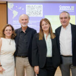 De izquierda a derecha, Rosa Marina González, Juan de Dios Ortúzar, Concepción Román y Juan Carlos Martín, ponentes e invitados en este seminario de Campus América sobre movilidad.