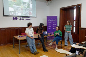 Imagen de una de las presentaciones del taller Hisotrias del Sur Global