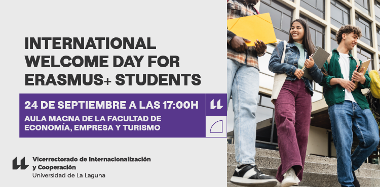 La Universidad de La Laguna recibe mañana cerca de 300 estudiantes del programa Erasmus+