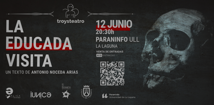 Troysteatro presenta en el Paraninfo ‘La educada visita’, una inquietante reflexión sobre la moralidad y la culpa