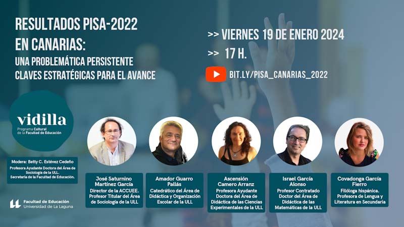 La Facultad de Educación celebra un debate sobre los resultados del Informe PISA en Canarias
