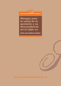 Riesgos para la salud de la gestante y su descendencia en el siglo…